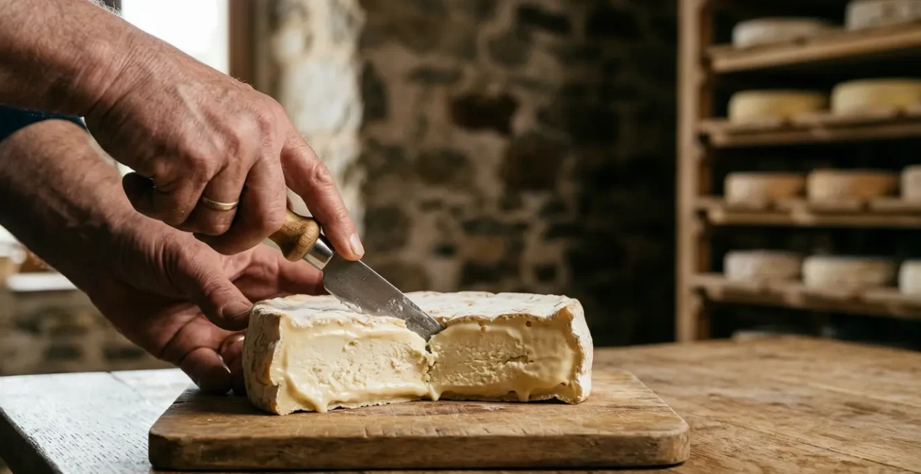 Dégustation sensorielle de fromages normands avec focus sur les textures crémeuses et les arômes du terroir