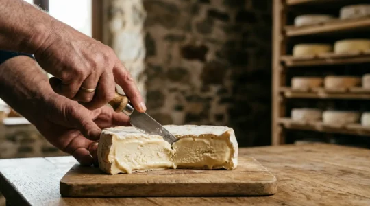 Dégustation sensorielle de fromages normands avec focus sur les textures crémeuses et les arômes du terroir